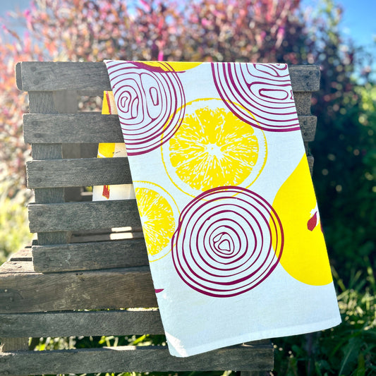 Produce Medley: Yellow & Magenta